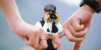 Sposa tradita con la fotografa del matrimonio