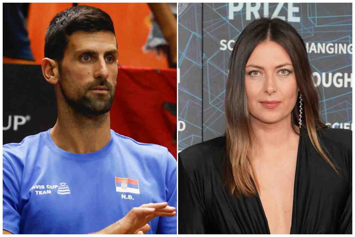 Novak Djokovic Maria Sharapova 