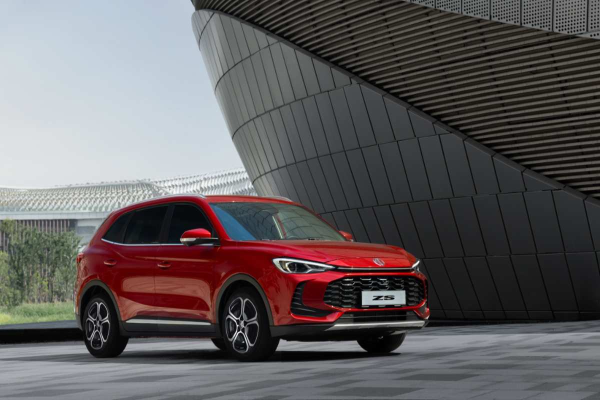 il SUV MG ZS Classic in mostra